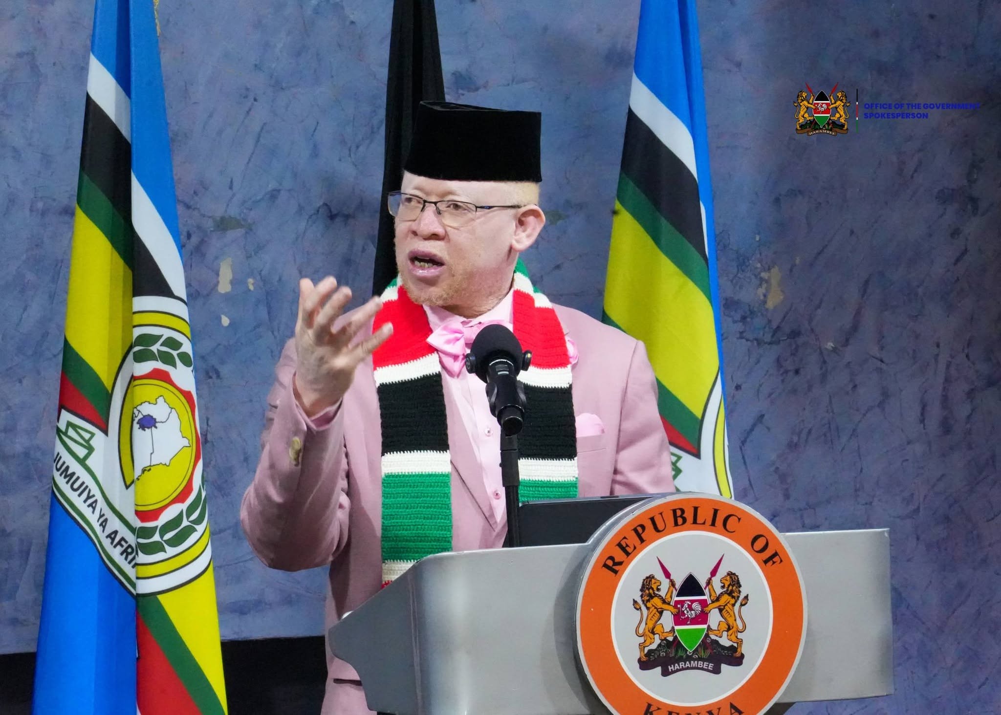 Government Spokesperson Isaac M. Mwaura